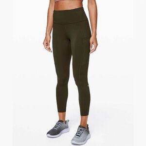 Lululemon Fast & Free Tight II Non-Reflective Nulux 25’’. 💚